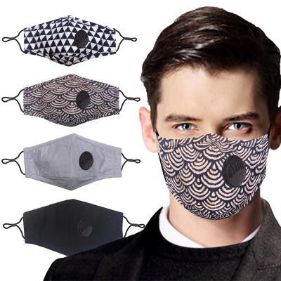 China Cotton Printed Washable Reusable Face Mask Designed By Cloth Gentleman Protective Fashion for sale