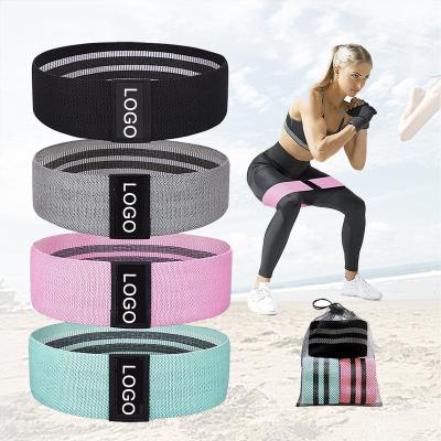 China 2021 A Low MOQ Black Durable Fit Heavy Duty Resistance Bands Home Gym Heavy Resistance Bands Hip Belt For Legs And Butt for sale