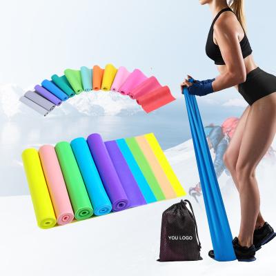 China Yoga Exercise One 2021 New Theraband Loop Resistance Power Bands Sets Custom For Gym Fitness Band Rubber Elastic Latex Non for sale