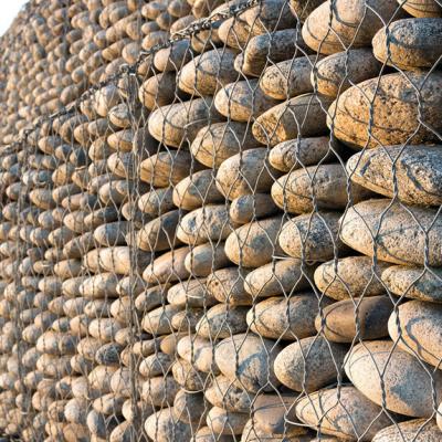 中国 Gabion Fence Best Price Hexagonal Gabion Cages Anti Rust Welded Gabion Cages Galvanized Gabion Box 販売のため