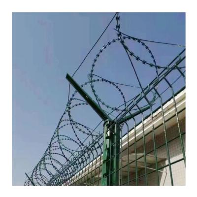 China Preço da fábrica vedação galvanizado Razor Barbed Wire Concertina Razor Wire Para aço inoxidável Barbed Wire à venda