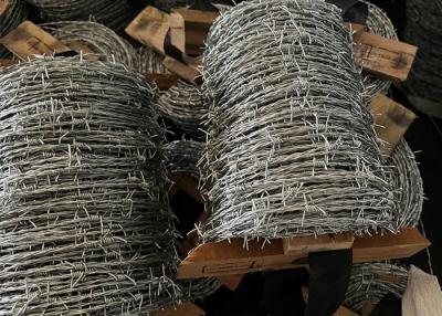 China Stainless Steel Security Barbed Wire For Industry Agriculture Animal Husbandry for sale