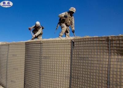 Cina Zinco militare pesante del contenitore delle barriere di HESCO - gabbione saldato rivestimento in vendita