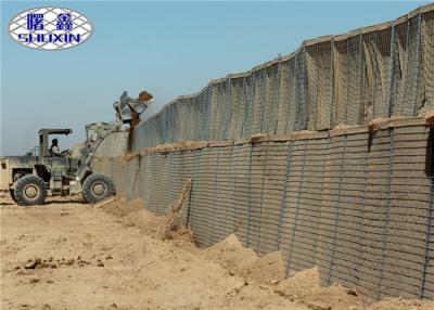 China Defensive Gabion Sperren-Geotextilien-Rostschutzeigenschaft Gavanized zu verkaufen