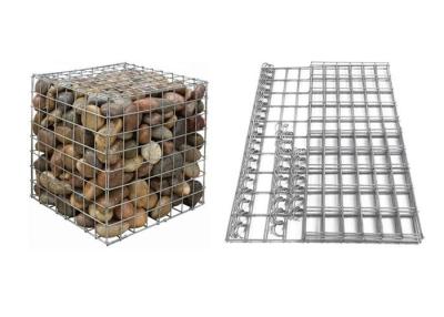 China Caja soldada con autógena 100*80*30 de Gabion, muro de contención de la cesta de la jaula de la piedra de Gabion en venta