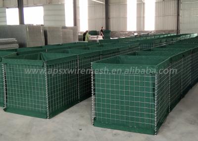 China 4.0mm galvanizados soldou Mesh Gabion Box Military Barrier à venda