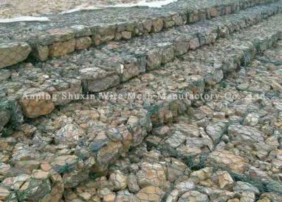 Chine Tissez le panier en pierre galvanisé plongé chaud du fer 2x1x1m Gabion à vendre