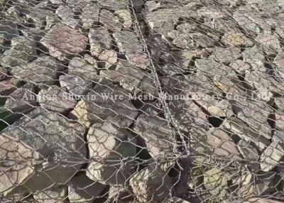 Chine Zinc de preuve de rouille haut plaquant le fil Mesh Gabion Basket à vendre