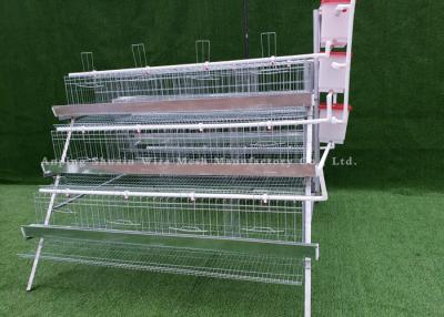 China Layer Farm A Frame 3 Tiers Poultry Cage For Broilers for sale