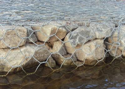 Κίνα Πέτρινα καλάθια 7x9cm Gabion διατηρώντας τοίχων κλουβιών ντυμένα Galfan τρύπα πλέγματος προς πώληση