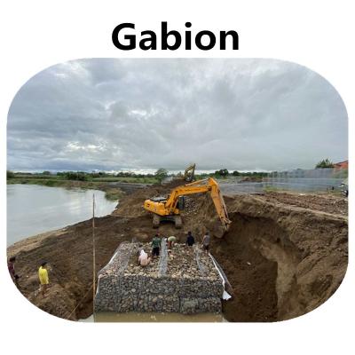 Chine Galvanisé tissez la protection de la Manche de Mesh Gabion Baskets For River de fil de 3mx1mx1m à vendre