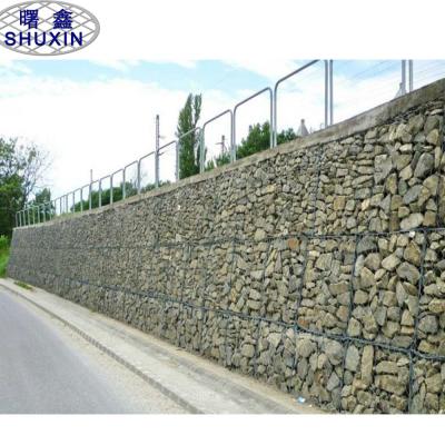 China Dozen 8*10 Cm Mesh For River Channel Protection van weefsel de Draad Gegalvaniseerde Gabion Te koop