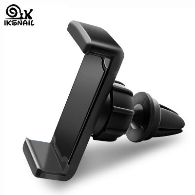 China IKSNAIL Car Magnetic Universal Cell Phone Holder Auto Air Vent Car Air Vent Mount Holder For iPhone X Samsung 360 Rotation Car Smartphone Support for sale