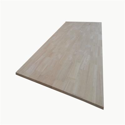 China Factory Product Modern Rubber Wood Joint Finger Board Rubber Solid Wood Board for sale