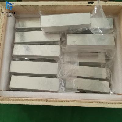 China Large silvery white fusible sparse ingots or chip of semiconductor 99.995%min purity metal indium from China for sale