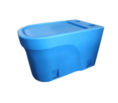 China roto-molded insulated fishing box fresh food container for boat 825 x 515 x 516 mm or customized size for sale