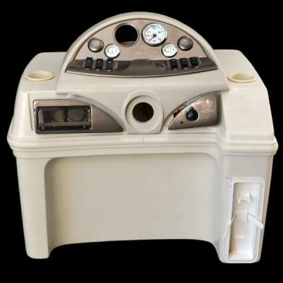 China Sturdy LLDPE+Foam+ Marine Grade Vinyl Center Console For Boat With Huge Storage Space for sale