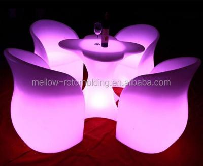 China Bar Table LED Furniture: table, sofa, chair, bench, flowerpot, bar counter, wine bucket, etc. for sale