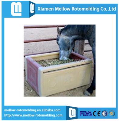 China Durable high quality rotomolding plastic horses hay feeder for sale