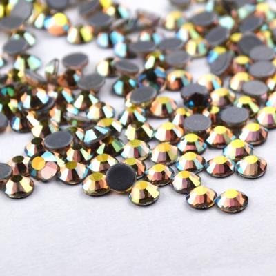 China Wholesale Flatback glass dmc hotfix rhinestone flat back stone volume for sale