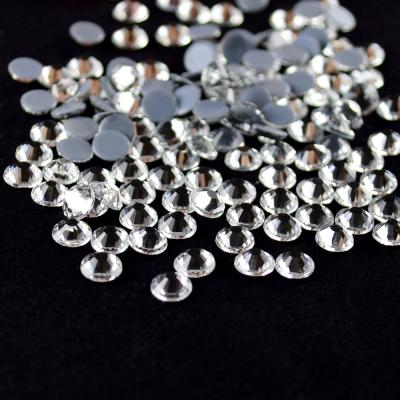 China Wholesale Bulk Flatback crystal glass dmc hotfix rhinestone decoration for clothing for sale