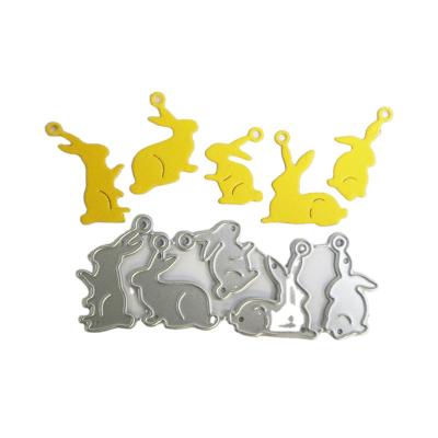 China Europe Easter Rabbits Bunnys Scrapbook Metal Dies With Embossed Shapes Scrapbooking Craft DIY Cutting Dies For DIY Scrapbook Paper Card Embossing for sale