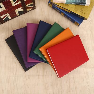 China Travel Custom Leather Diary Office Supplies Binder Budget PU Notebook Printed Hardcover Planner for sale