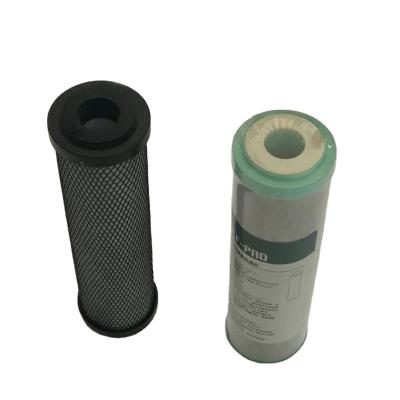 China Compact Hotel Water Filter Carbon Filber Cartridge Filter Water Activated Carbon Fiber Chroline Taste And Odor Removing Filter for sale