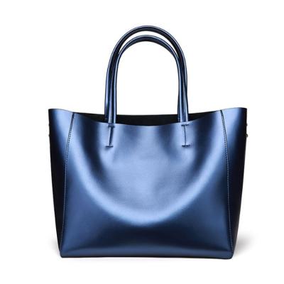 China Hot Sale Amazon Fashion Luxury Custom Logo Pearl Leather Handbag, Custom Atmospheric Contracted Ladies Tote Handbag For Women for sale