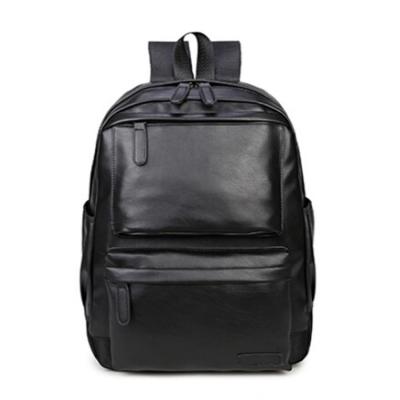 China Factory Made Waterproof Leather Multi-pocket Large Capacity Travel Laptop Backpack For Teenager for sale