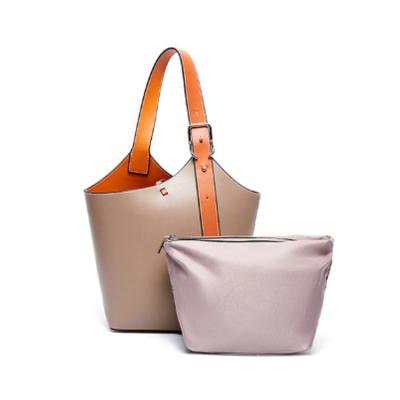 China 2020 New Arrival Luxury Fashion Bag, Spring Style Large Capacity Ladies Tote Bag Custom Women Bucket Shape Luxury Tote Sets for sale