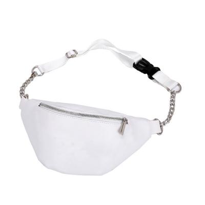 China High quality new design fashion large capacity waist unisex single chain bag for sale