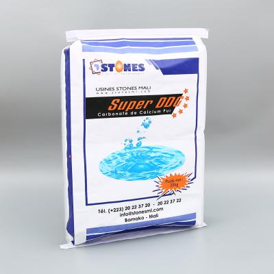 China Factory price 25kg 50kg paper cement packing bag valve moisture proof packing bag for sale