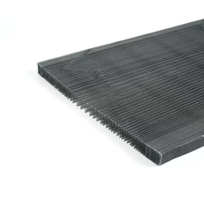 China 16mm Soundproof Fiberglass Pleated Insect Screen Polyester Pleated Insect Screen Mesh for sale