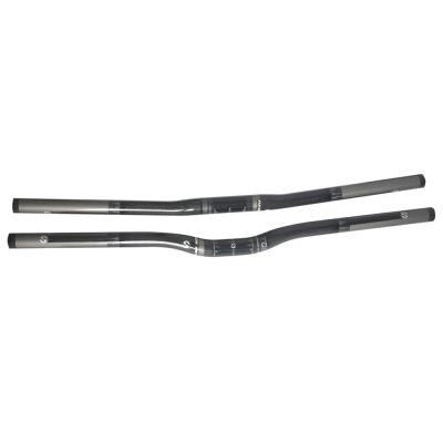 China New Product 31.8mm*620mm Riser Bar Flat Bar Carbon Fiber Bike Folding Handlebar Mountain Bikes Bicyle for sale