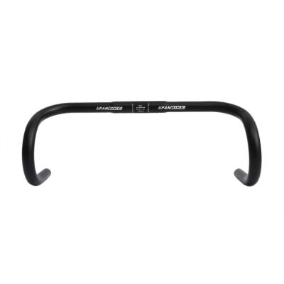 China UPANBIKE Cruisers Bike Drop Bar 25.4mm*420mm Aluminum Alloy Mountain Road Bike Handlebar for sale