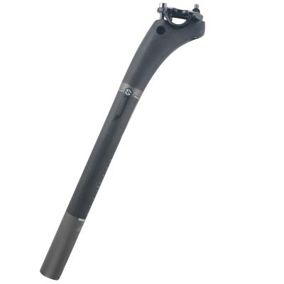 China UPANBIKE Lightweight Bike Seat Post T800 3K Carbon Fiber Lap Matt Black Bicycle Seatpost 27.2mm 30.8mm 31.6mm*350mm for sale