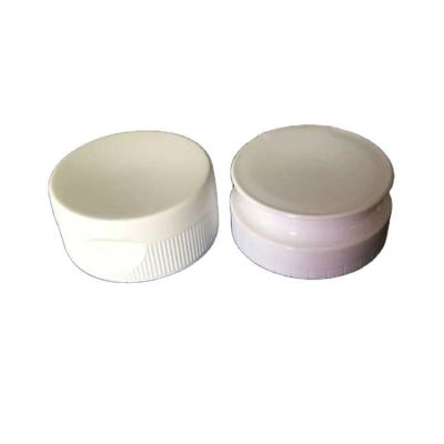 China Non Flip 53mm 38/400 Plastic Bottle Flip Top Lids Flip Top Closures With Silicone Valve Plastic Cover Easy-Pull Lid for sale