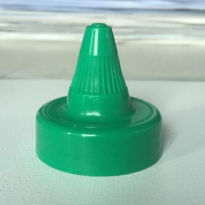 China Non Spill 38mm Ketchup Sauce Cap Plastic Lid Twist Bottle Top Closure for sale