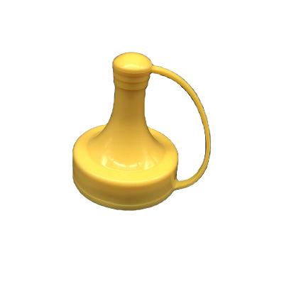 China Non Spill Plastic Bottle Spout Cap Honey Bottle Condiment Bottle Lid for sale