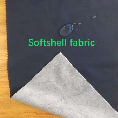 China Downproof S-46, Nylon / polyester fabric bonding with TPU lamination and fleece for  outdoor jacket by competitive price for sale