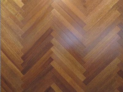 China Herringbone Merbau engineered wood flooring, Merbau Fishbone Engineered Wood Floors for sale