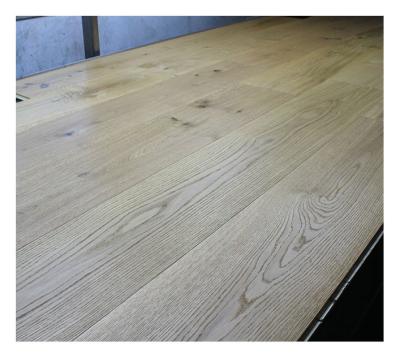 China Character Grade Oak Engineererd Wood Flooring, Wide 260mm, Natural Oil en venta