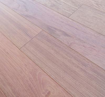 Chine plancher solide brésilien balayé de bois dur de cerise (Jatoba) avec le finissage mat naturel à vendre