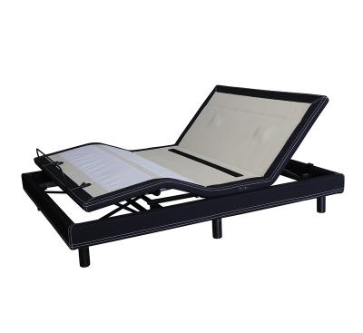 China XL Size Adjustable Twin Size Massage Function Electric Adjustable Bed With Michook Retention System for sale