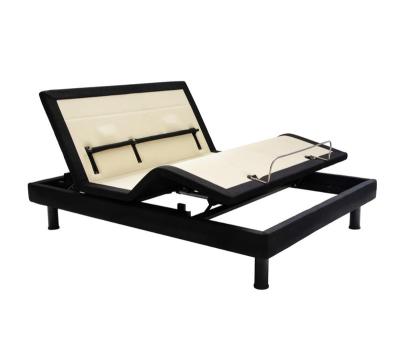 China Soft Bed Motorized Adjustable Bed Frame for sale