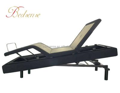 China Glideaway Bed Okin Soft Automatic Motor Lumbar Massage Electric Adjustable Bed for sale