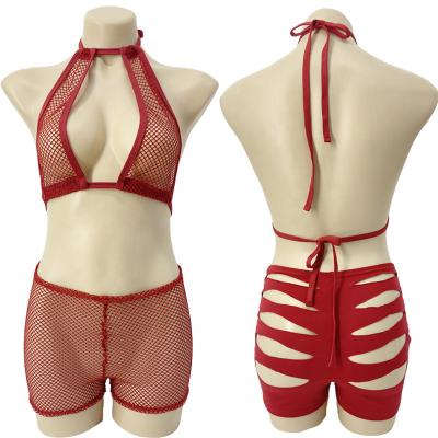 China Vadulyer Rave Attractive Wholesale Exotic Net Caged Style Wear for sale