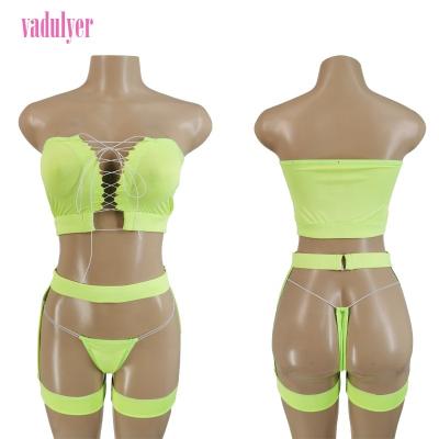 China Wholesale Sets Vadulyer Stripper Exotic Outfits Pole Wear For Strip Club Birthday Party for sale