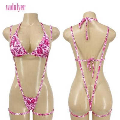 China Sets Vadulyer Wholesale Latest Design Exotic Dance Wear Rave Party With Garters for sale